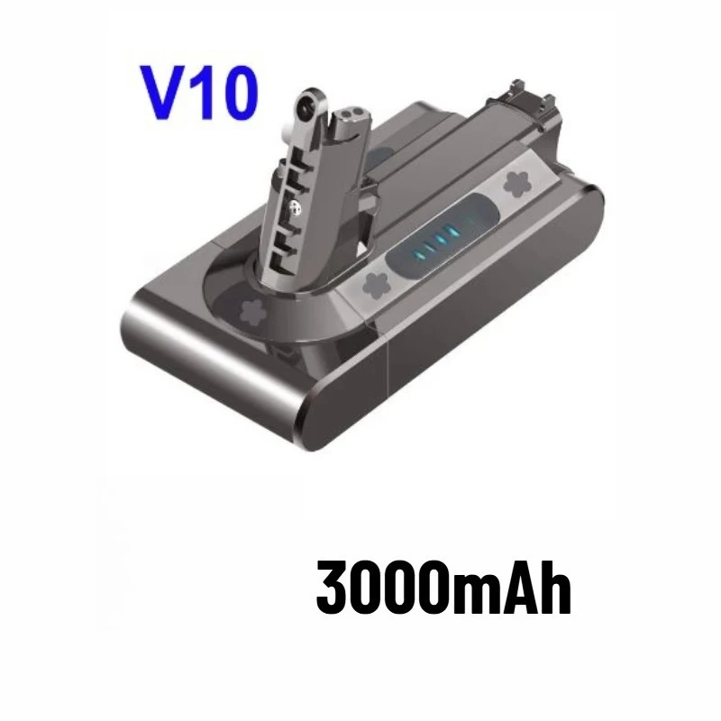 New Replacement  V10 Battery For Dyson V10 Motorhead/Absolute/Fluffy/sv10 Vacuum Cleaner 21.6V 3000mah 4000mah