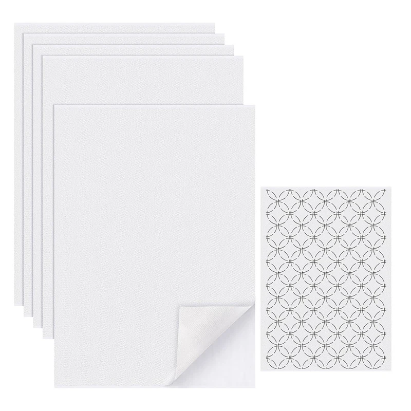 20 ชิ้น 8.3X11.7 นิ้วน้ําเย็บปักถักร้อยStabilizerสําหรับเครื่องเย็บปักถักร้อยและเย็บมือเย็บปักถักร้อยรูปแบบ