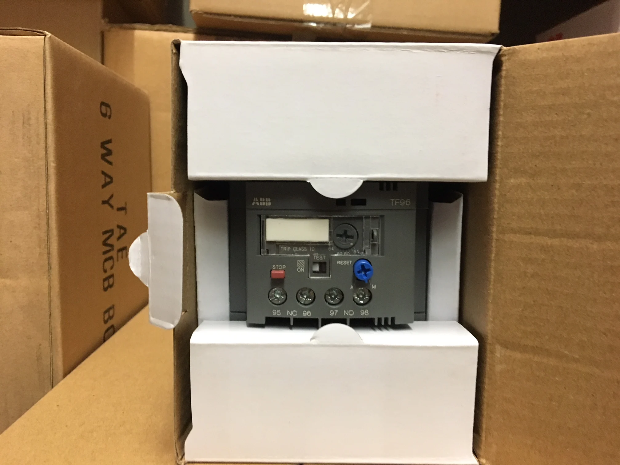 New Original ABB TF Series Thermal Overload Relay, TF96-68; 10140886