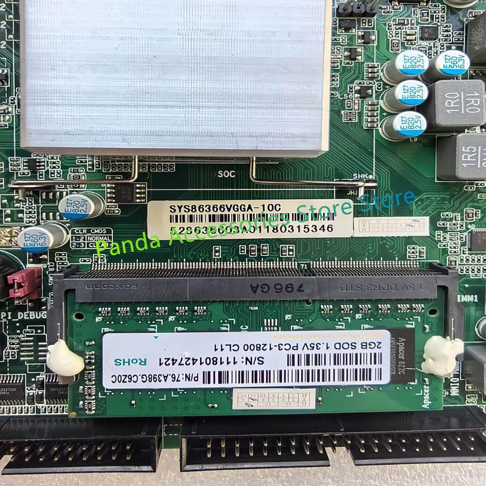 SYS86366VGGA-10C Motherboard industri J1900 quad-core cpu cpu