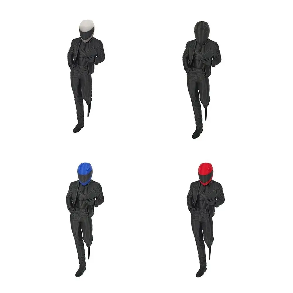 Picture 6: Cool Biker Motorcycle Rider Bookends 3D Printed Decoration Racing Driver Bookmarks Funny Motorcycle Rider Bookmarks