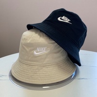 Nike Embroidered Futura Logo Fisherman's Hat for Men and Women  Couple's Style