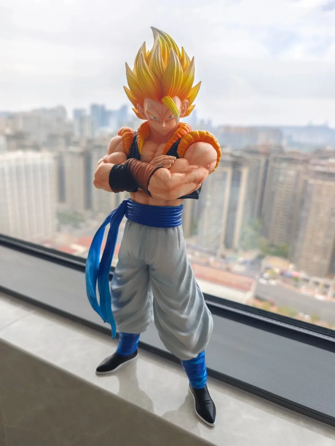 Anime Dragon Ball Z Super Saiyan Vegetto Gogeta Goku Vegeta Vf Model Collectable Ornamenten Action Figure Pop Jongen Speelgoed Geschenken