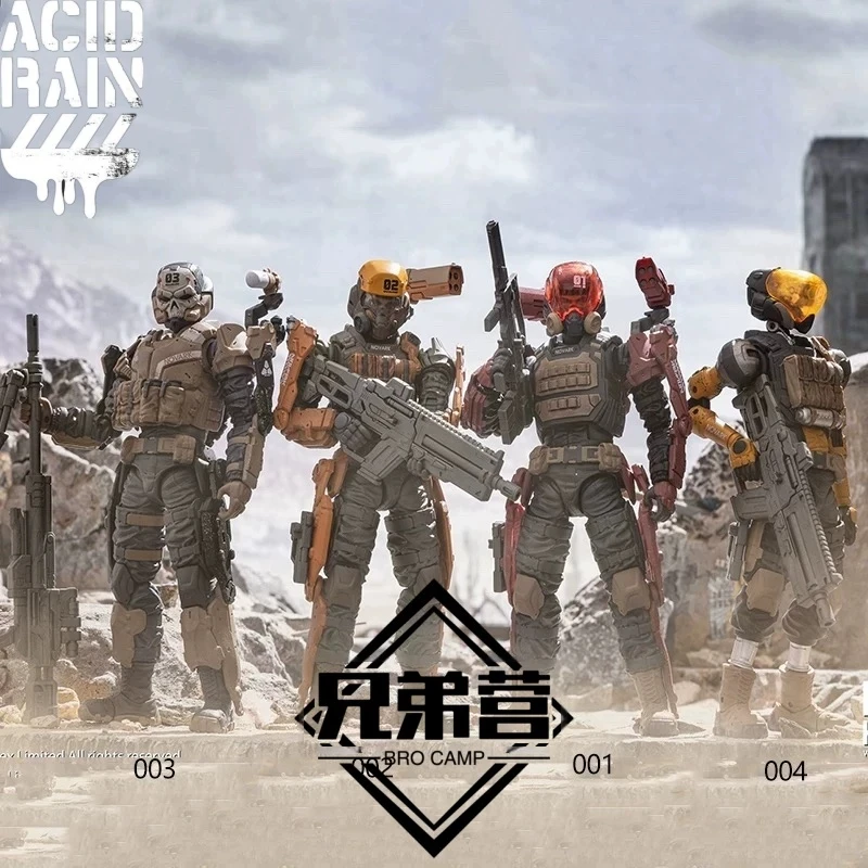 

Acid Rain War Ar-001 Lord 002 Battle Flag 003 Welding Skull 004 Pro 1/12 Movable Soldier Model Action Figure Toy Gift In Stock