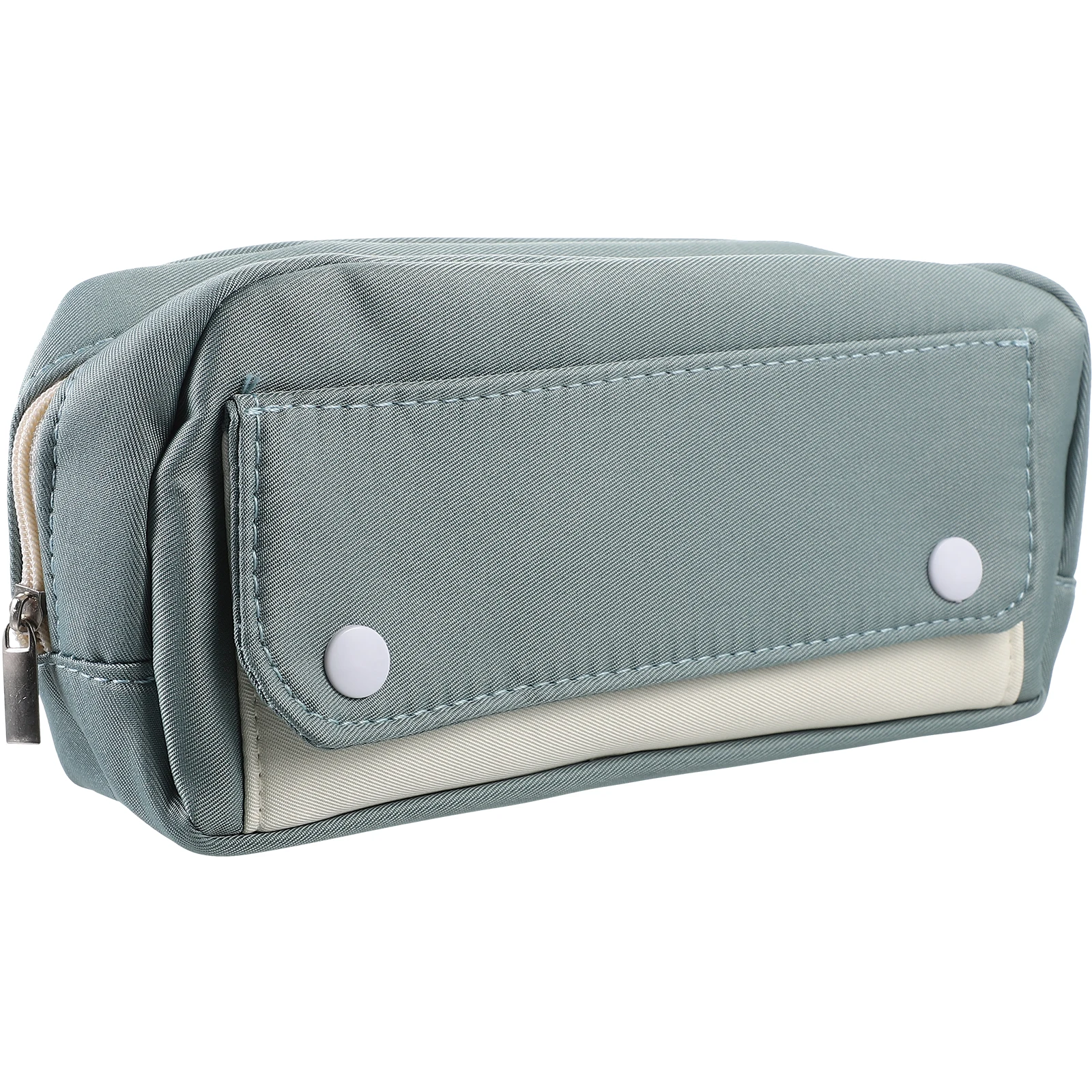 

Flip Pen Bag Cute Pencil Cases High Capacity Pouch for School Polyester Student