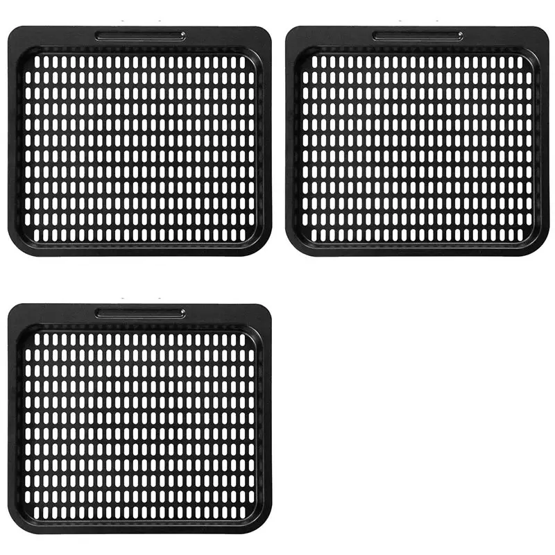 AT28-3X Cooking Tray Replacement, Mesh Cooking Rack Air Fryer Accessories For Instant Vortex,Chefman And Other Air Fryer Oven
