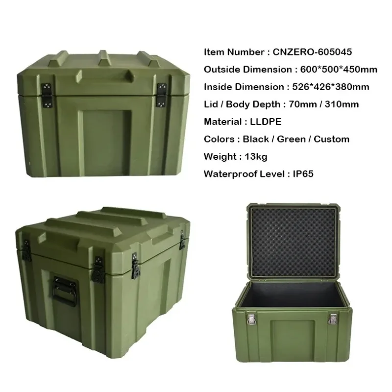 Waterproof LP65 Hard Storage LLDPE Box Cases Tool Bag Tote Box New for Tools or Toy Storage