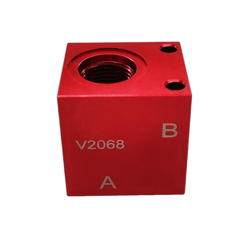 For V2068 Valve Block Oil Hydraulic Threaded Cartridge 2/3 Point Connector SV08 RV08 NV08