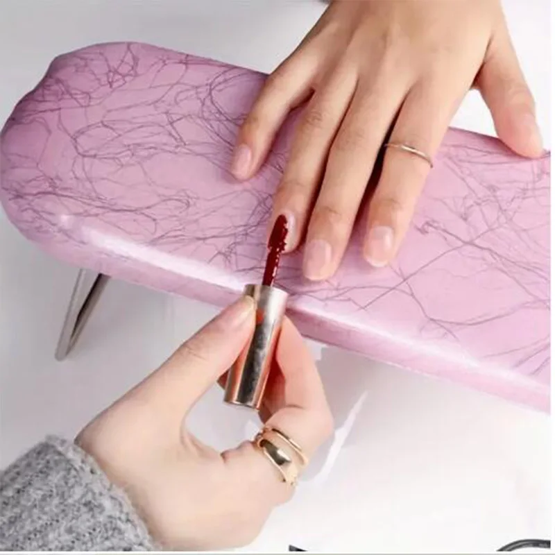 1pc hand pillow armrest pad bracket, foldable professional nail art hand pillow nail rack, durable support hand pad.