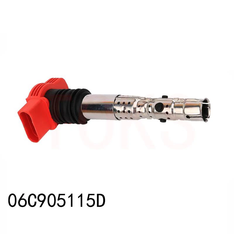 

NEW 1PC OEM# 06C905115D Ignition Coil For 2002-2005 A4 Quattro A6 Quattro 3.0L V6 06C905115M 06C905115B 06C905115E Auto Parts
