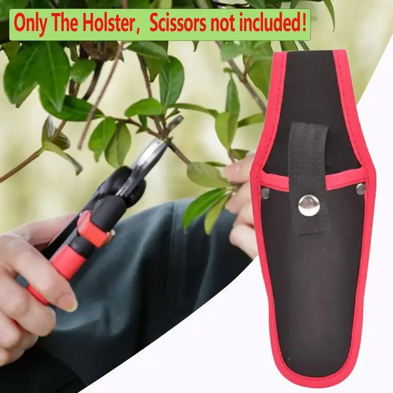 1PC Pruner Holster Waist Bag - Gardening Pruning Shears Cover Scissors Case Trimming Holster for Garden Tools Belt