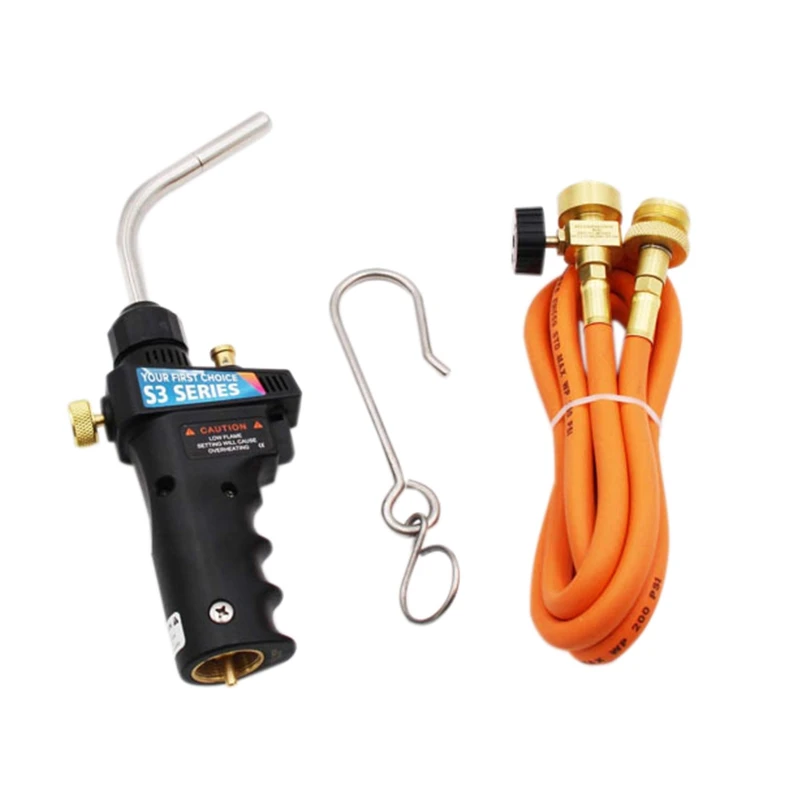 

SEWS-For Mapp Gas Brazing Torch Trigger-Start Torch Self Ignition Trigger 1.5M Hose For All Soldering