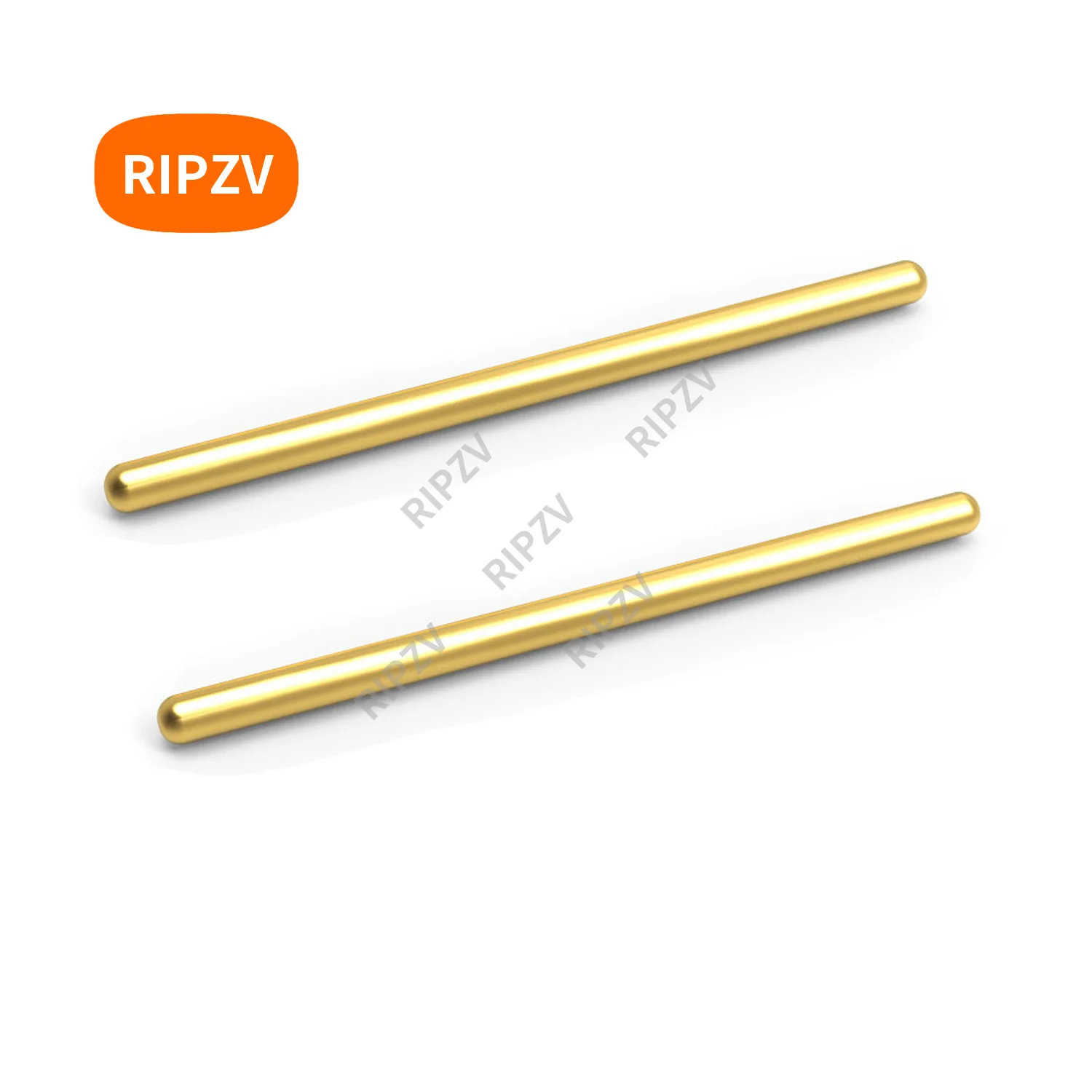 

Diameter 0.8mm Length 15mm gold plated copper straight pin type bendable hot plug connector RIPZV