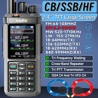 Iradio UV-98 PLUS Air Band Walkie Talkie Cross Band Repeater 2.4\