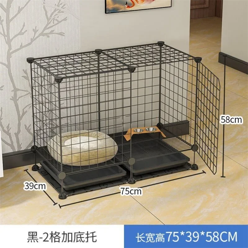 

B modern simple Iron Living Room Dog Houses Indoor Balcony Dogs Fences Creative Home Cat Villa Puppy Kennel Courtyard Pet Cage