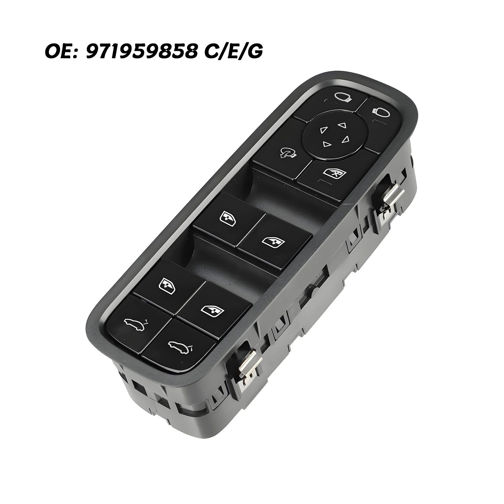 

971959858C 971959858E 971959858G For Porsche Panamera Cayenne 2017-2022, Electric Power Master Window Lifter Control Switch