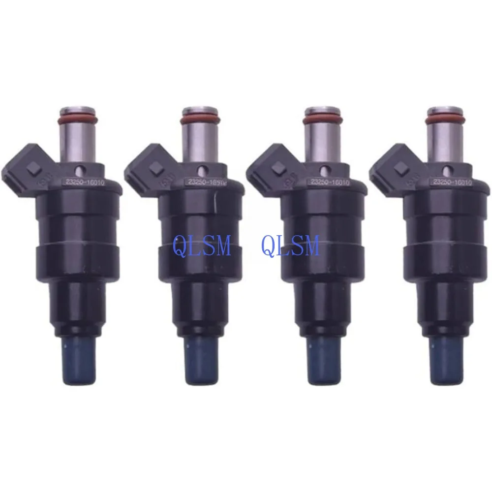 4x حاقن الوقود 23250-16010 لتويوتا 4AGE 200cc عالية الأداء #2