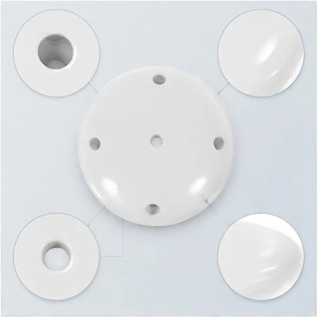 Urinal Strainer Stopper Ceramic Deodorant Filter Plug with 5-Hole Design for Fresh Air Circulation Urinal Drain Cover