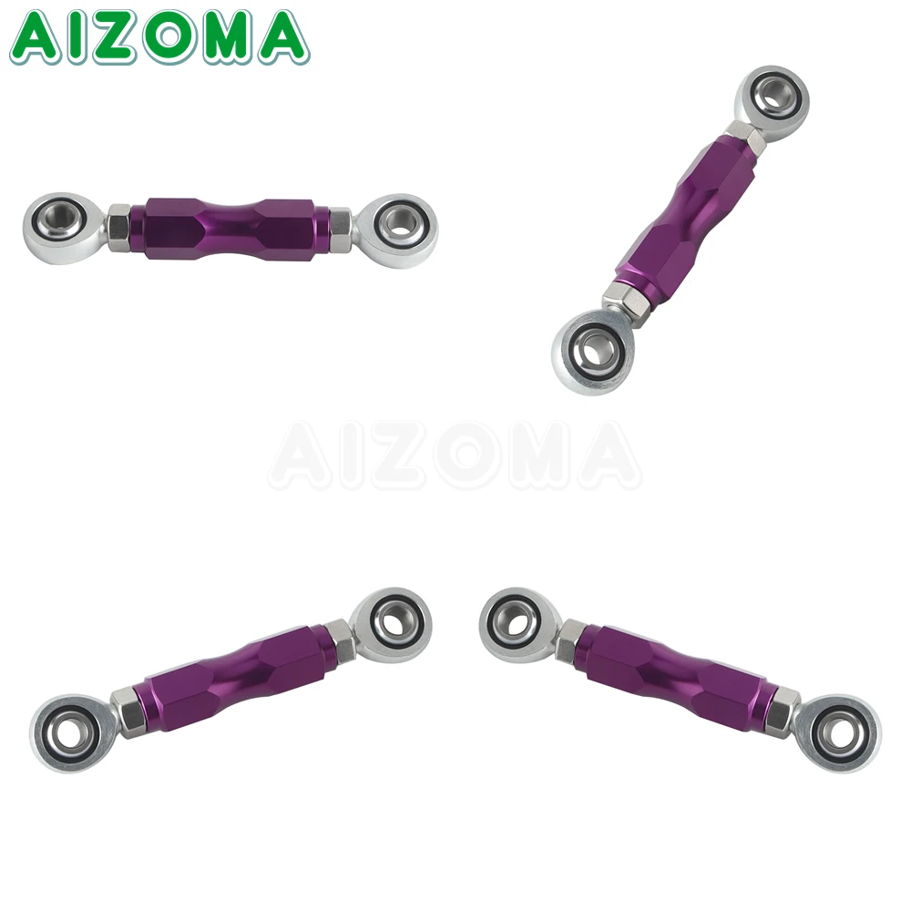 Motorcycle Gear Shift Lever Linkage CNC Mid-Control Adjustable Shift Linkage For Harley Softail Dyna Super Wide Glide FXDB FXDWG