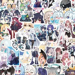 10/30/50pcs Blue Archive Cartoon Stickers Hoshino Shiroko Sticker Anime Aesthetics Laptop Skateboard Phone Luggage Anime Decals