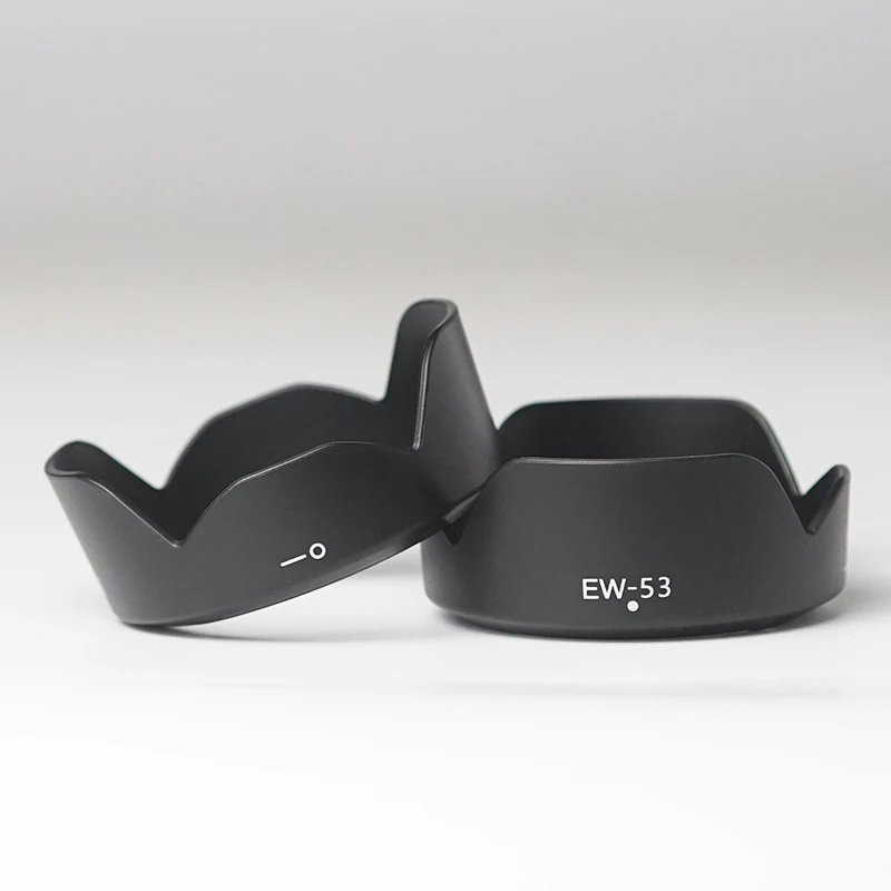 

Camera Flower Lens Hood Shade For Canon EF-M 15-45mm f/3.5-6.3IS STM Lens Hood Reversible Lens Hood Lens Cap EW-53