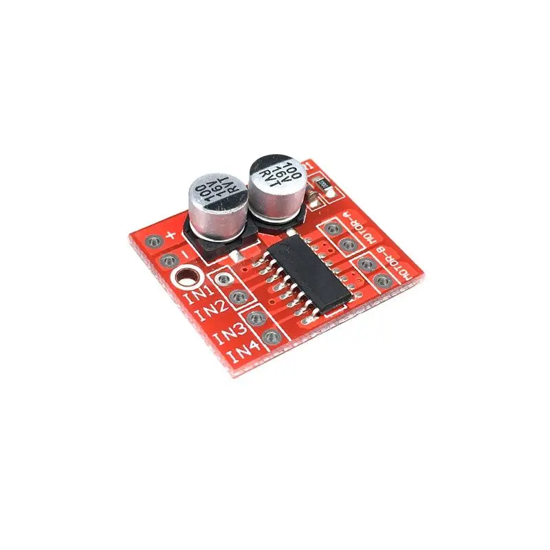 

2-channel DC motor drive module, forward and reverse PWM speed regulation, dual H-bridge stepper motor, mini super L298N