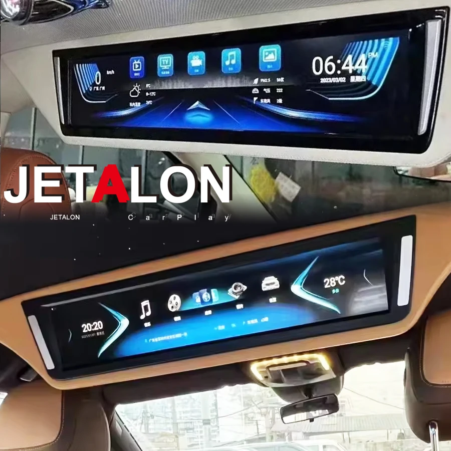 

24-дюймовый потолочный монитор с Wi-Fi и медиаплеером для Mercedes-Benz Vito V300, Android 10, Bluetooth, центральный дисплей для заднего вида, развлекательный экран