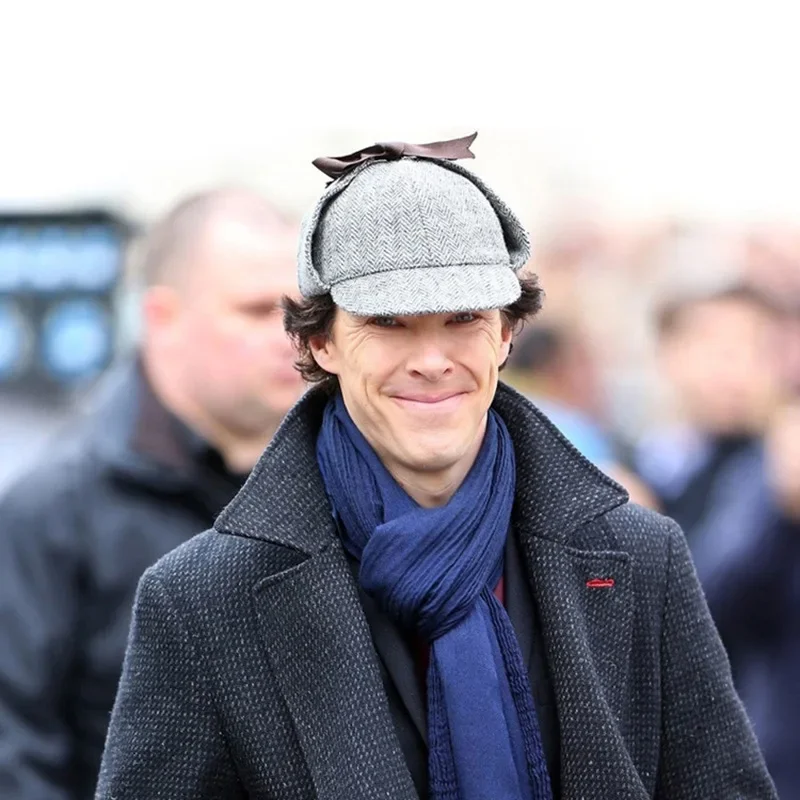 Sombreros transfronterizos Sherlock Holmes de doble ala, gorras de béisbol unisex con protección solar de verano personalizables de China continental