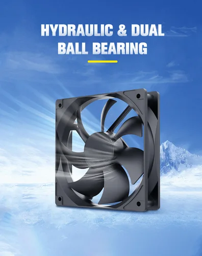 Imagen 2 del producto 120mm 12cm 12025 ventilador 5V 12V 24V 120mm * 120mm * 25mm ventilador DC ventilador de refrigeración sin escobillas 120x120x25mm USB 2PIN PC caja de ordenador refrigerador