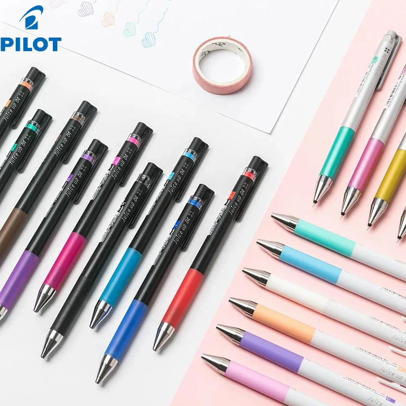 Pilot Juice Up LJP-20S4 Multi-Colors,ST Nib Gel Pen With Smooth Ink for Precise Journaling,Planner Spreads&Creative DIY Projects