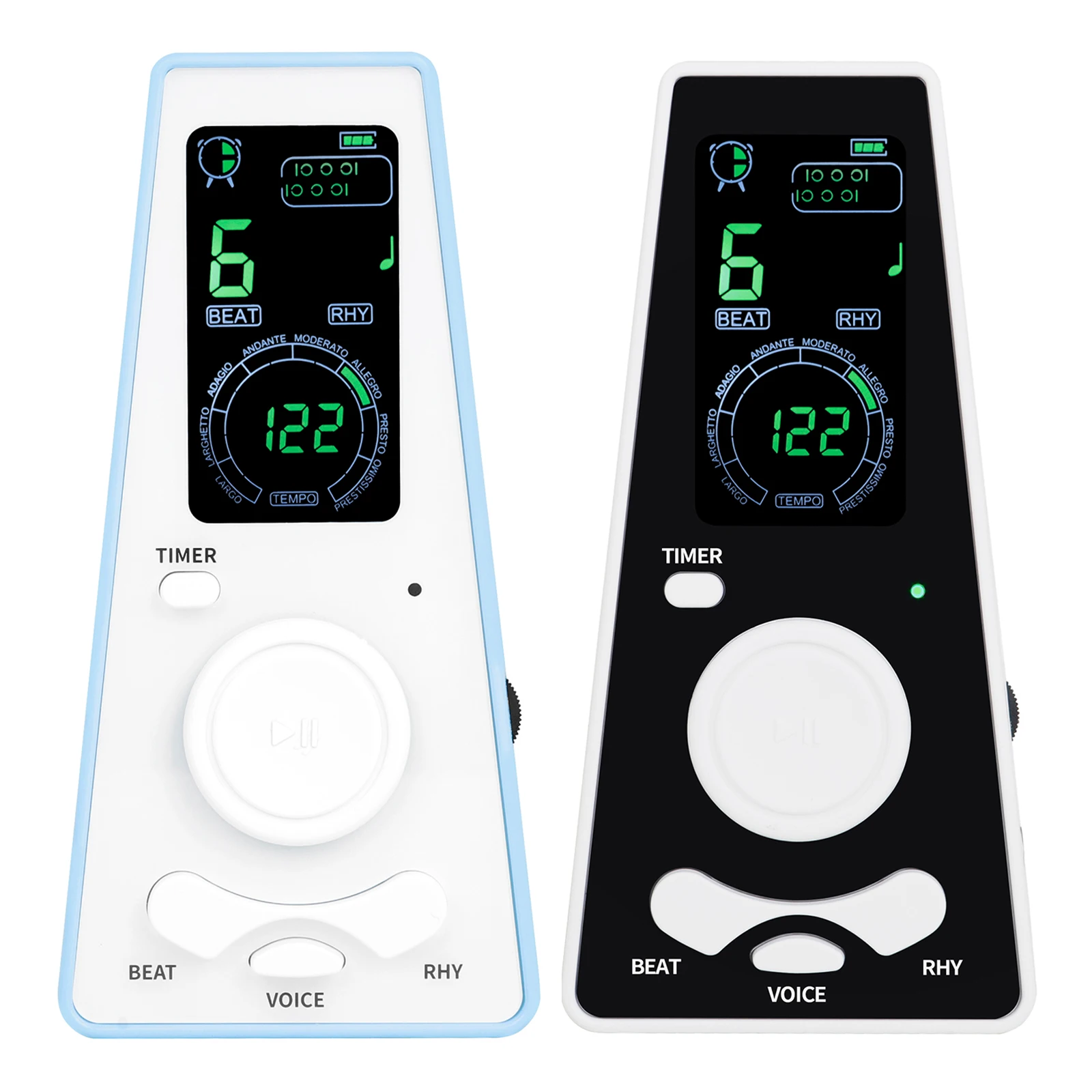 Digital Metronome for Musicians Piano Violin Guitar Instrument Volume Beat Speed Tower Type Guitar Metronome Bell Ring Rhythm