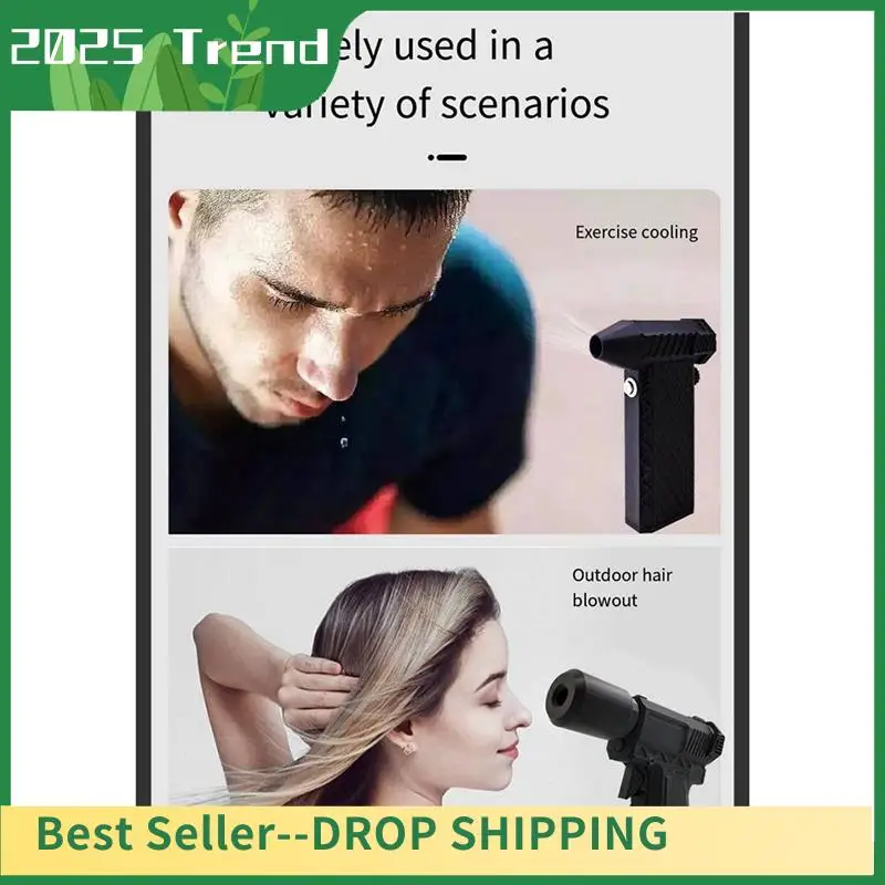 

AD33 HOT Turbo Jetfan Storm Турбинный вентилятор Ручной бесщеточный двигатель Высокоскоростной электрический фен Вентилятор Высокоскоростной канальный вентилятор Легкий