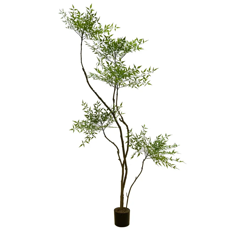 

Nordic ins simulated green plants Nantian bamboo floor indoor living room bionic fake plant tree decorative ornament