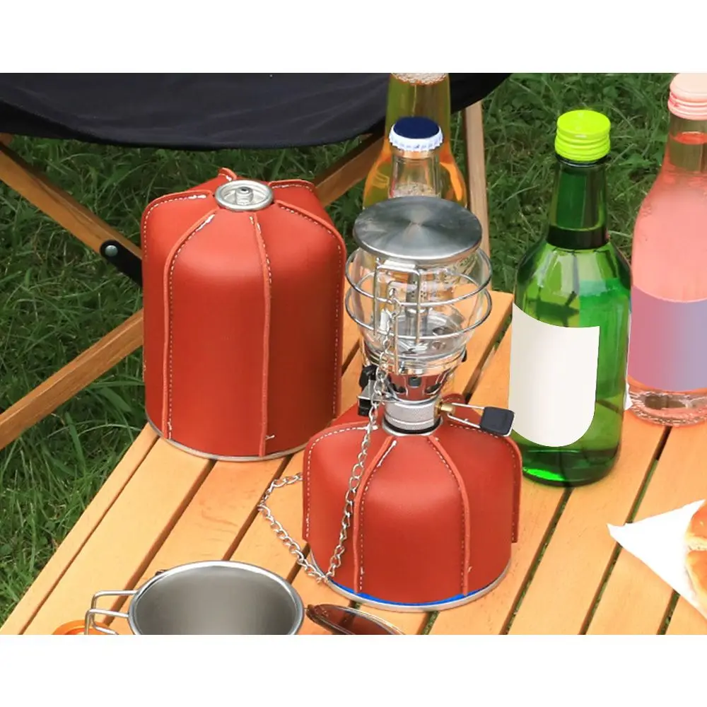 Outdoor Anti-slip Camping Fuel Cylinder Sleeve Gas Can Protective Cover Storage Bag Gas Tank Case