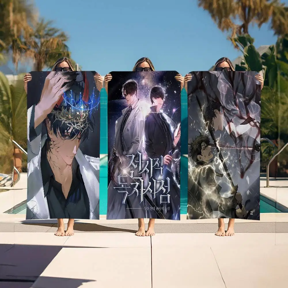 Anime Omniscient R-Reader V-Viewpoint Microfiber Blanket Beach Towels Oversized Printing Super Absorbent Pool Towel Blanket