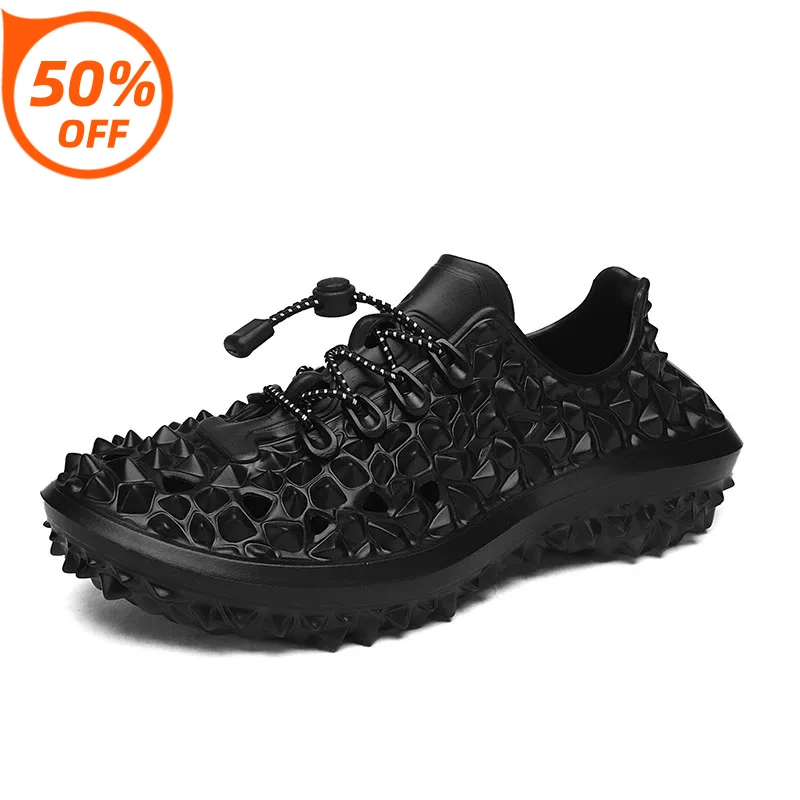 

2026 Men's Summer New Fashion Sandals Casual Roman Beach Thick Heel Anti-slip Breathable EVA Slippers Stylish Trendy Flip Flops