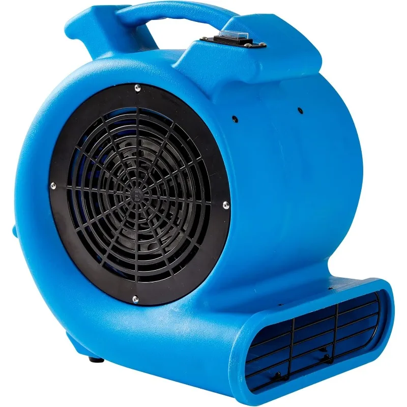 1/2hp Air Mover Floor Drying Blower Fan  2200 CFM Air Flow, Lightweight Design, 2-Speed Settings for Drying, Cooling