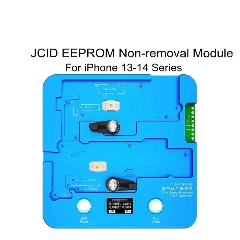 JCID JC Chip Programmer Baseband Logic Intel Qualcomm EEPROM For iPhone X XS 11 12 13 14 15 PRO MAX Logic Mainboard Repair Tool