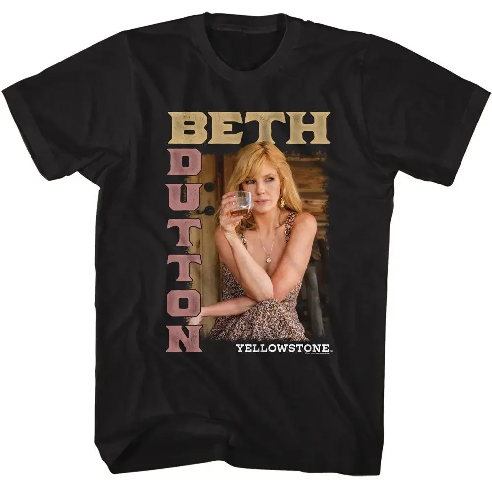 Yellowstone Beth Dutton Name And Drinking TV Shirt