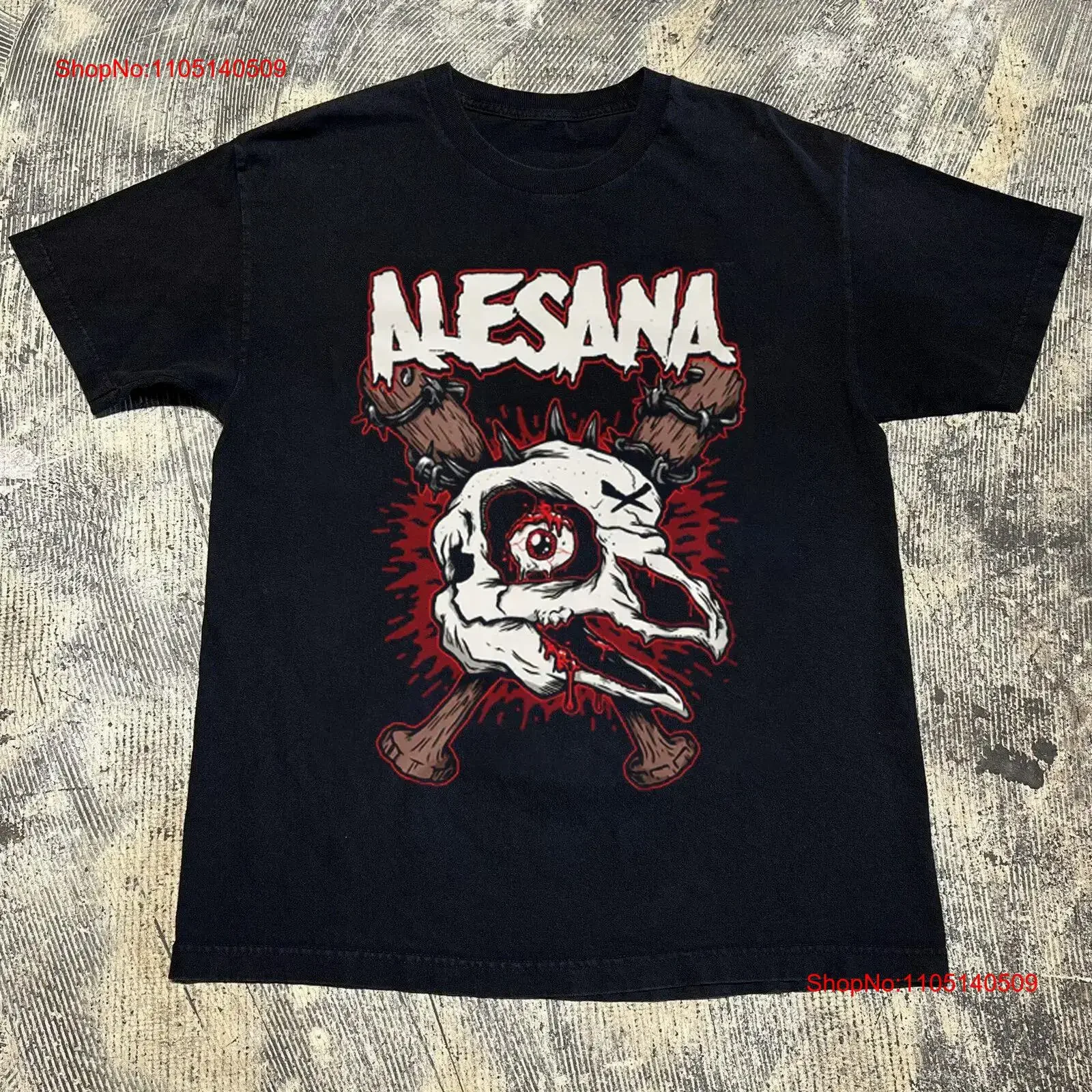 نادر اليسانا التالفة الطيور الجمجمة لمحبي الأسود جميع حجم تي شيرت HH179 خمر غسلها موضة أنيقة أوم للجنسين قليلا