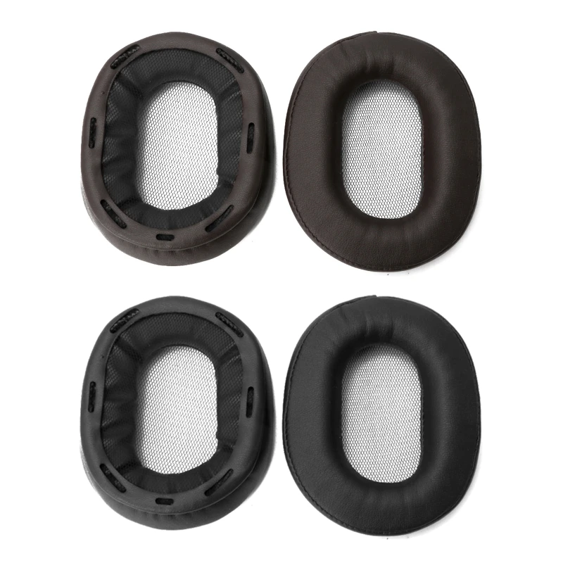 Round Earphone Sponge Cover Protein Skin Elastic Soft for MDR-1R MK2 1RBT 1ADAC MDR-1A Replacement Headphone