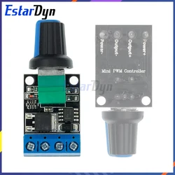 Estardyn5V 12V 10A Voltage Regulator PWM DC Motor Speed Controller Governor Stepless Speed Regulator LED Dimmer Power Controller