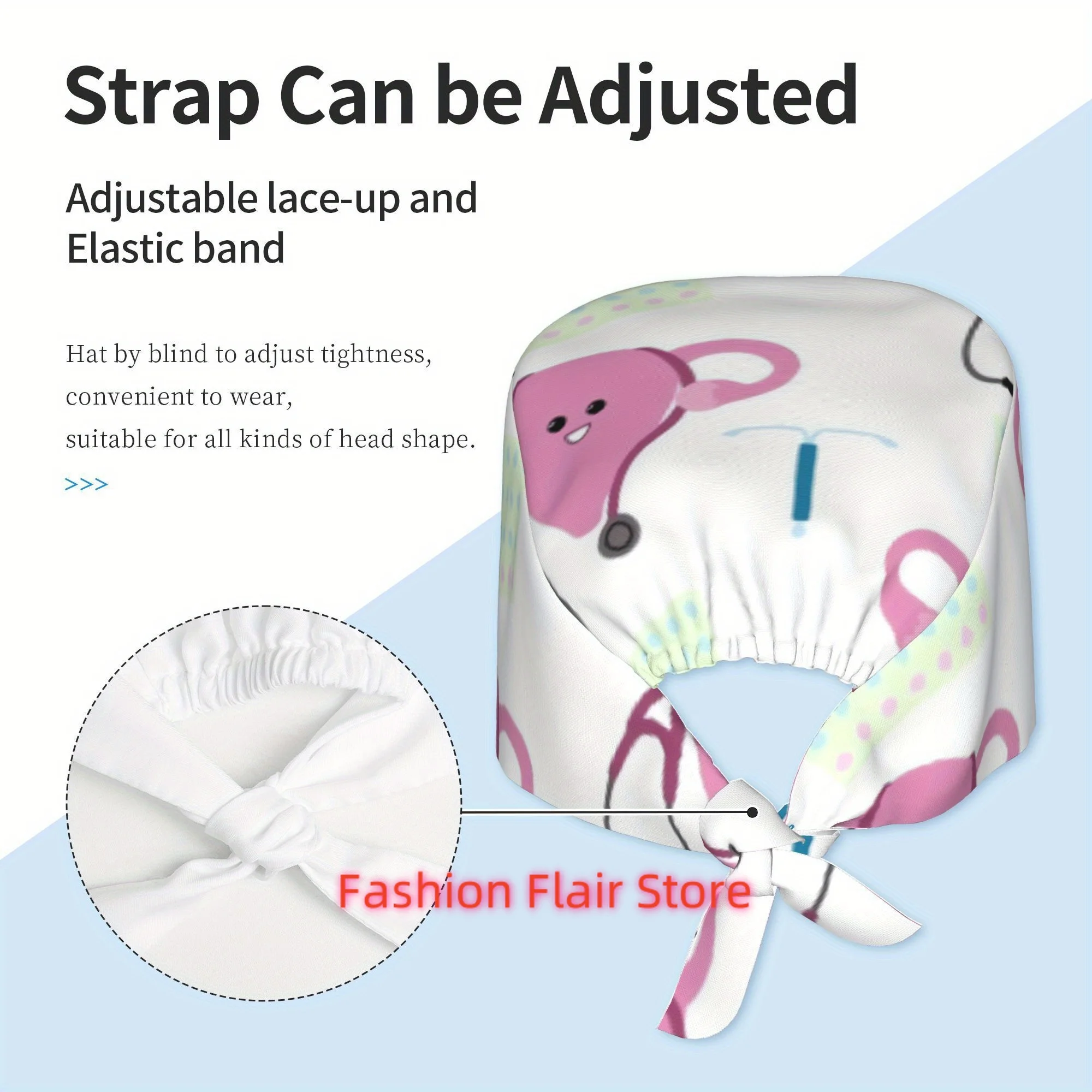 A Cap Designed for OB Gyn Professionals That Seamlessly Transitions from Work to Casual Wear, Offering a Subtle Style, Comfort,