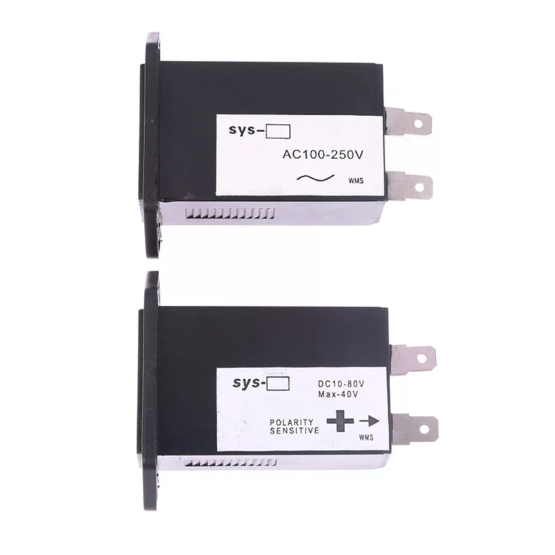 100-250V AC 10-80V DC Hour Meter,Complete Sealed Quartz Timer Counter SYS-1 6 Digits