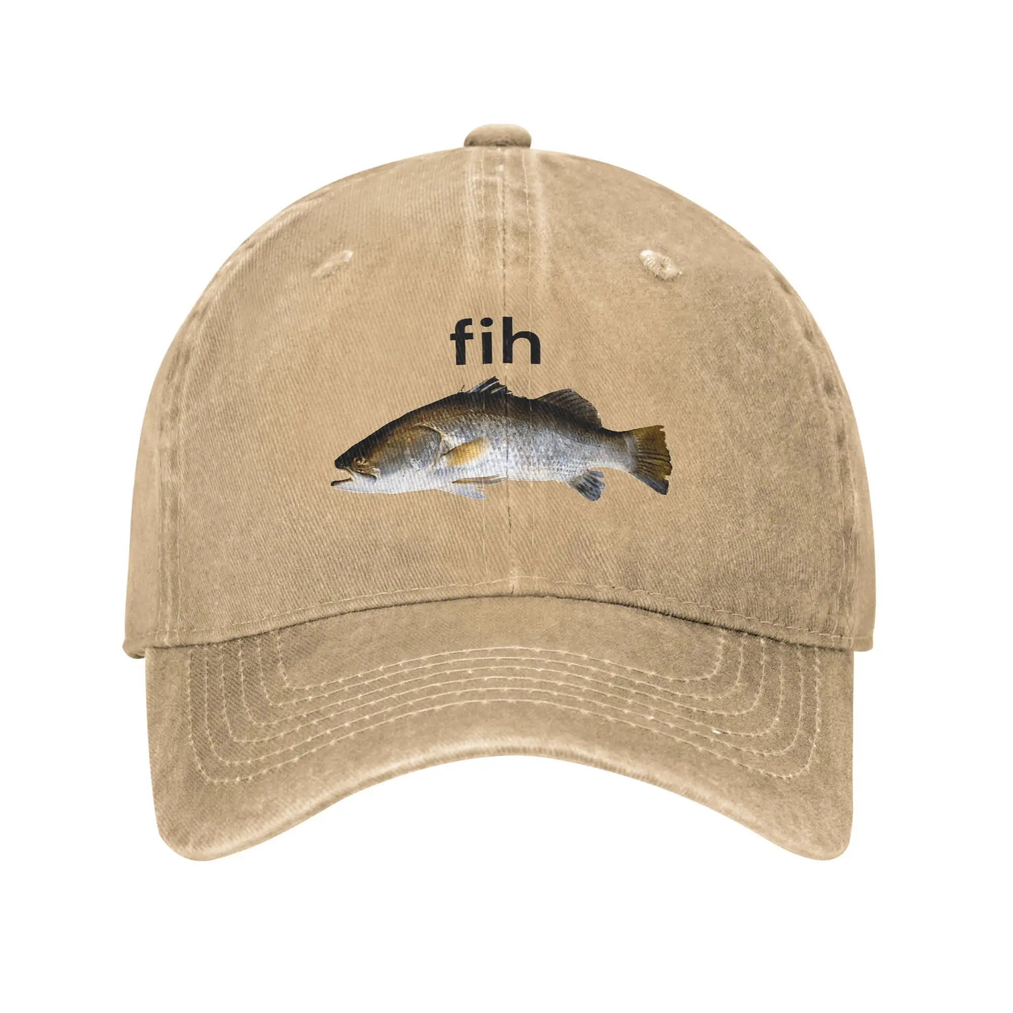 

Бейсбольная кепка Fih Fish Meme для охоты и кемпинга, высококачественные мытые шляпы в стиле хип-хоп для женщин и мужчин y2k, милые бейсболки с индивидуальным логотипом