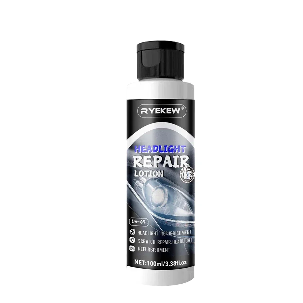 100ml Car Headlight Restoration Agent Renewal Polish Paste Remove Oxidation Scratch Repair Maintenance for Citroën Chery Renault