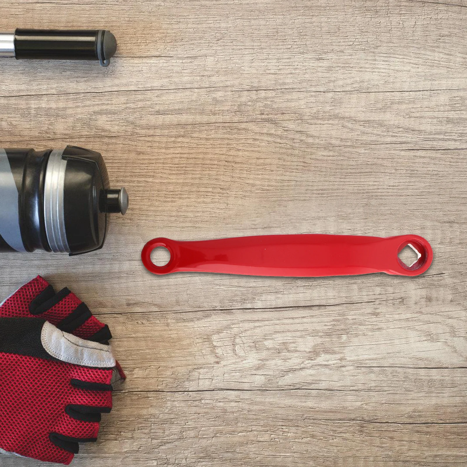 

Left Bicycle Crank Arm Strong Iron Build Compatible with Mountain Folding and Kids Bikes Repair Upgrade Component