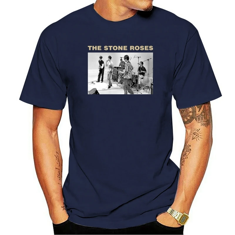 

the stone roses made of stone T-shirts Cotton Unisex Tee S-4Xl T823
