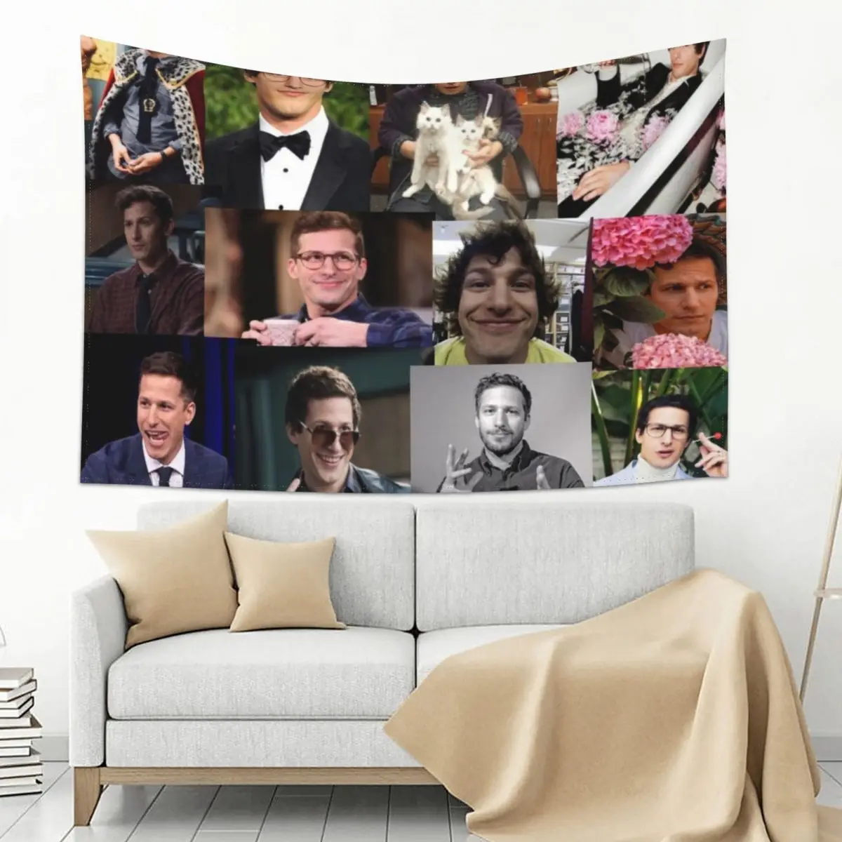

Andy Samberg (jake peralta) pic collage Tapestry