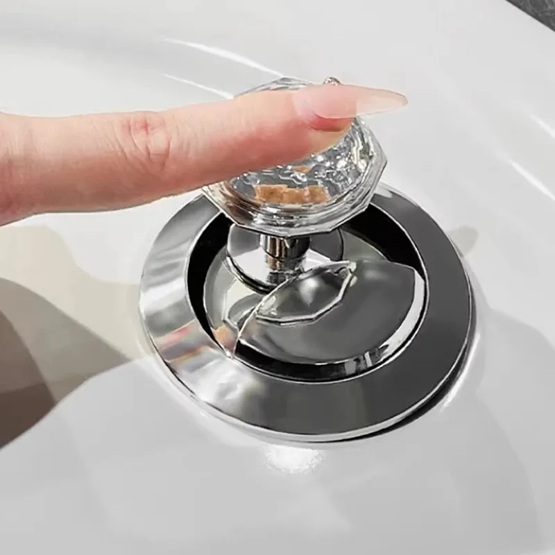 Diamond Toilet Press Button Long Nail Protector Press Tank Push Switch Toilet Bath Room Water Press Flush Button Drawer Handle